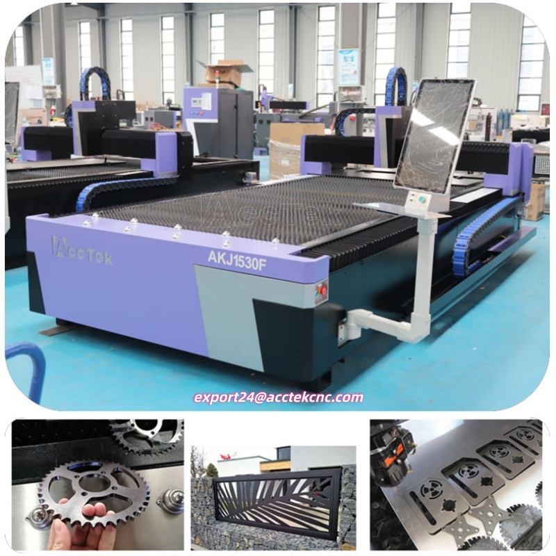 Industrial Fiber Laser Cutting Machine - 1500W 2kW 3kW 6kW Mesin Pemotong