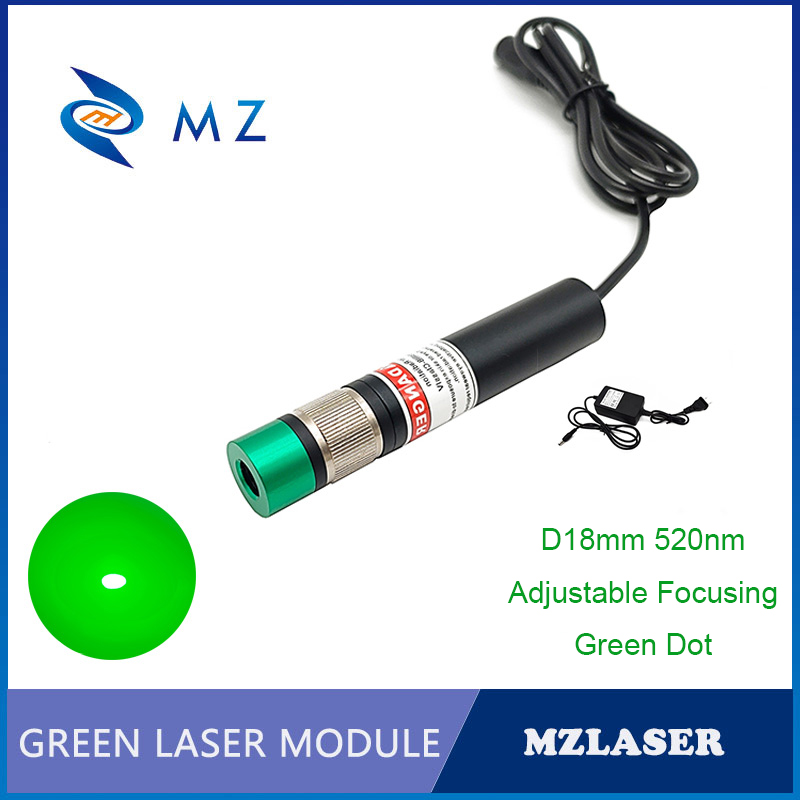 Industrial Laser Supply - Modul Laser Titik Hijau 12V Multimode