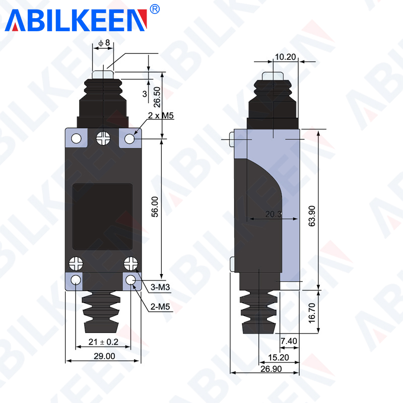 ABILKEEN KZ-8111 Saklar Batas  - Limit Switch Cnc ulasan dan harga