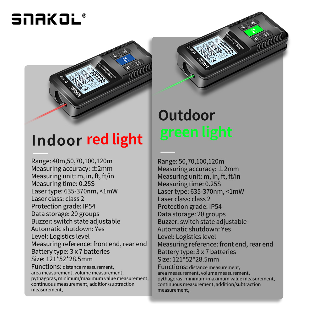 Snakol pengukur jarak Laser, m - Industrial Laser Training ulasan dan harga