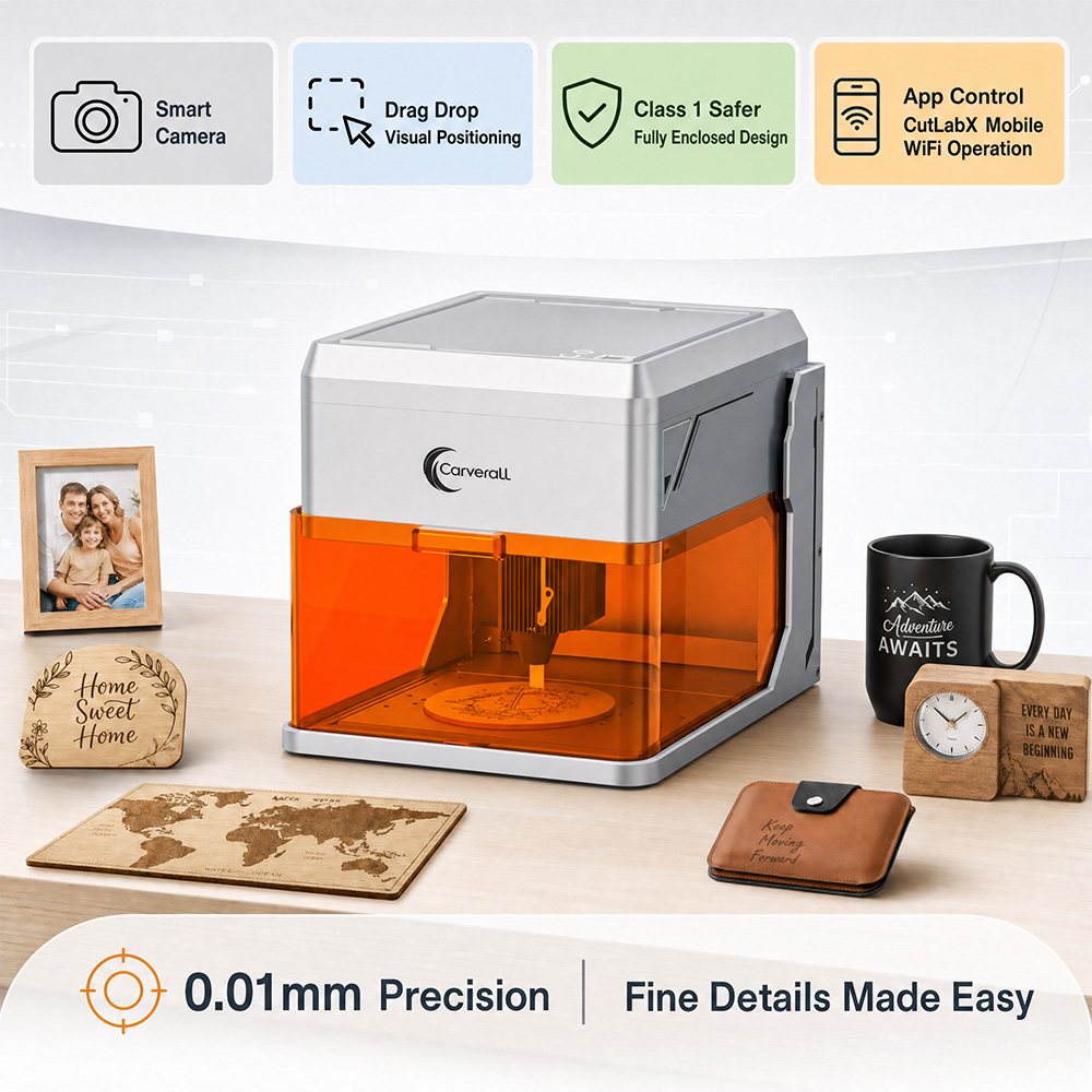 Carverall A1PRO 10W Mesin Ukir - Industrial Acrylic Laser Cutter ulasan dan harga