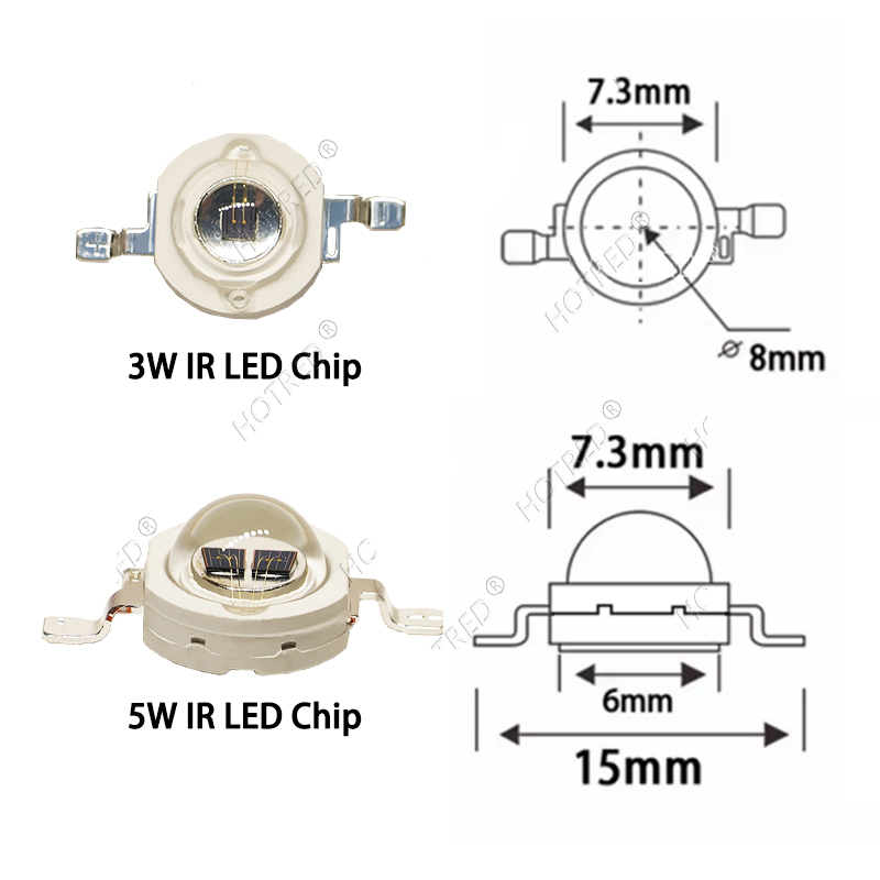 1-10 Buah LED IR 3W 5W 1050nm  - Industrial Laser Diode ulasan dan harga